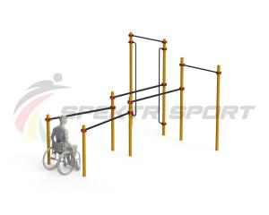 Купить Спортивный комплекс для инвалидов-колясочников WRK-D19_76mm в Нижняятуре 
