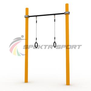 Купить Турник классический для занятий Воркаут с кольцами SP WRK-07 + Rings_76mm в Нижняятуре 