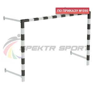 Купить Ворота мини-футбольные складные без сетки 2х3х0,5 м. (к-кт) в Нижняятуре 
