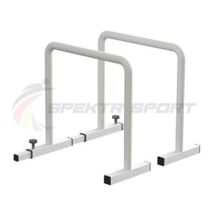 Купить Брусья напольные хайлетсы Spektr Sport цв. белый в Нижняятуре 