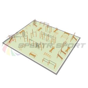 Купить Парковая площадка для Воркаут и WRK 6_76mm в Нижняятуре 