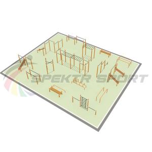Купить Парковая площадка для Воркаут и WRK 5_76mm в Нижняятуре 