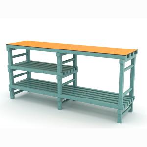 Купить Стол для бассейна, жесткий ПВХ, 1988х554х920 мм в Нижняятуре 