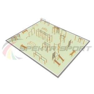 Купить Парковая площадка для Воркаут и WRK 4_76mm в Нижняятуре 