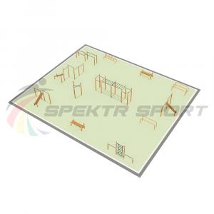 Купить Парковая площадка для Воркаут и WRK 2_76mm в Нижняятуре 