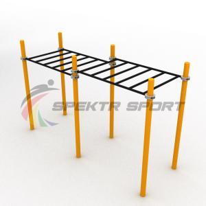 Купить Рукоход двухуровневый для Воркаут SP WRK-02_76mm в Нижняятуре 