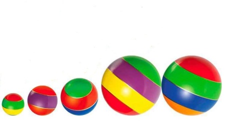 Купить Мячи резиновые (комплект из 5 мячей различного диаметра) в Нижняятуре 